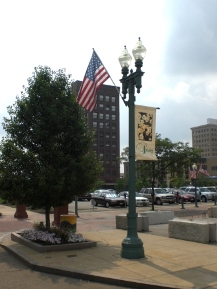 Luminaire, Flag, and Banner 